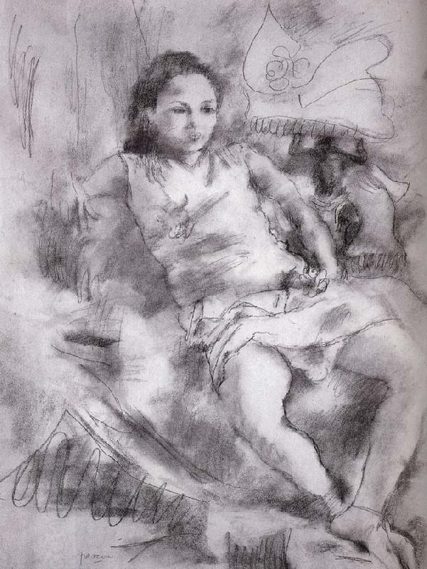 Jules Pascin Jimena China oil painting art